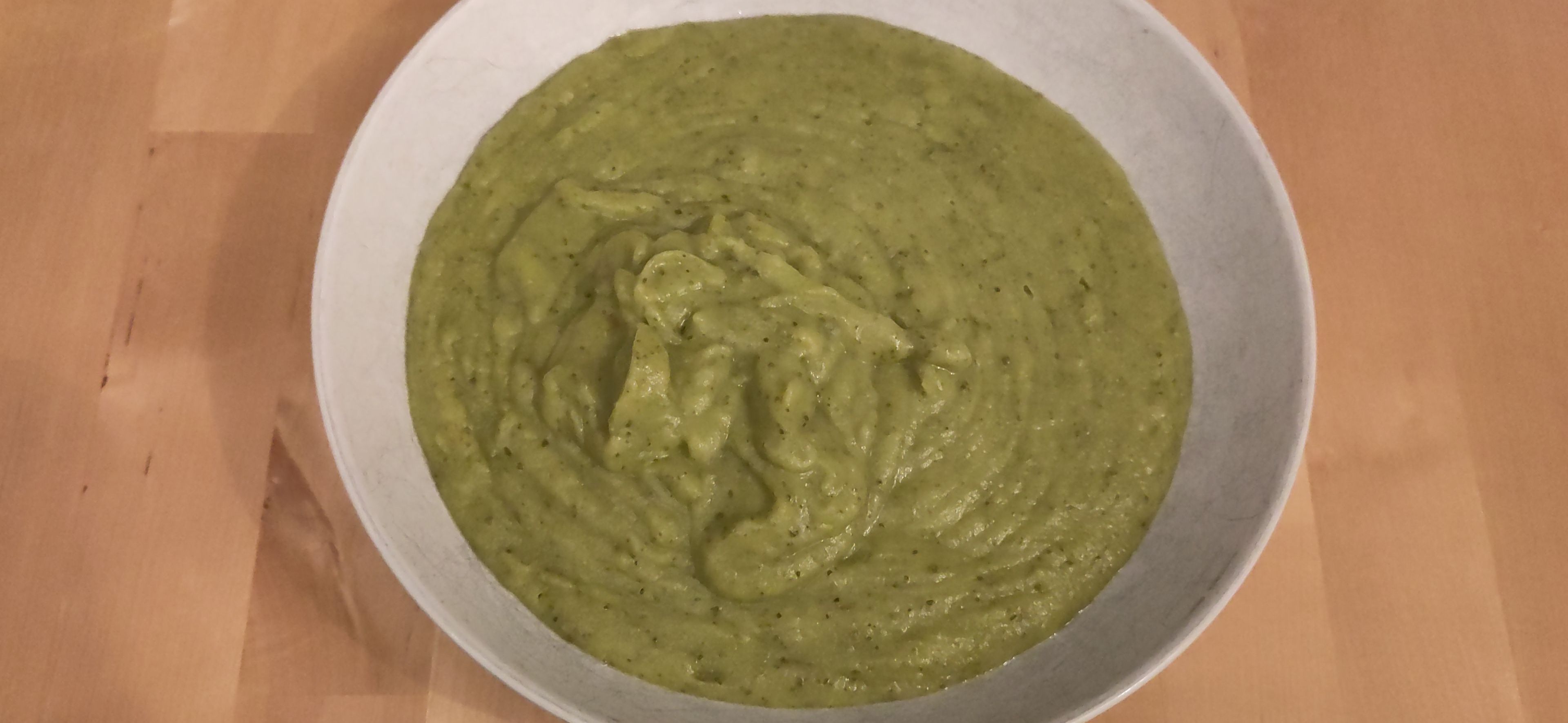 Purée de courgettes
